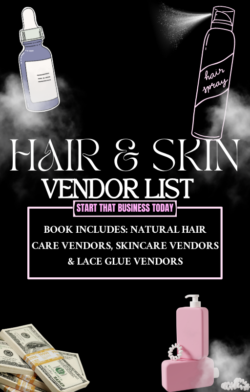 Hair Care & Skincare Vendors